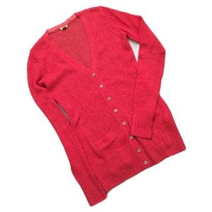 Fossil Courtney V Neck Button Down Cardigan Small